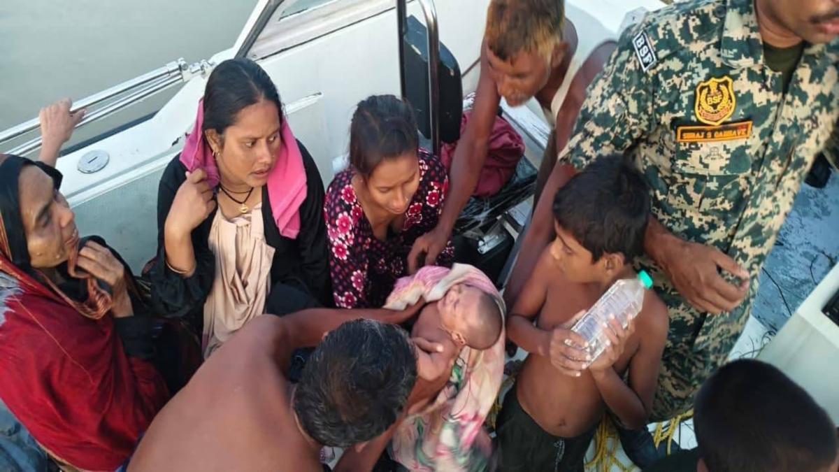 BSF Rescues 10 Bangladeshi Nationals from Drowning in River Ganga